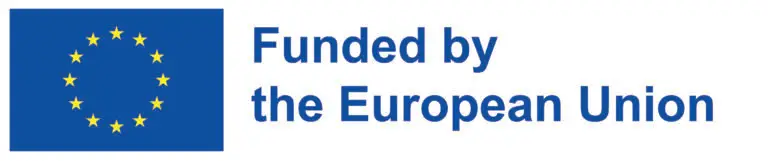 Flag of the EU. Funded by the European Union